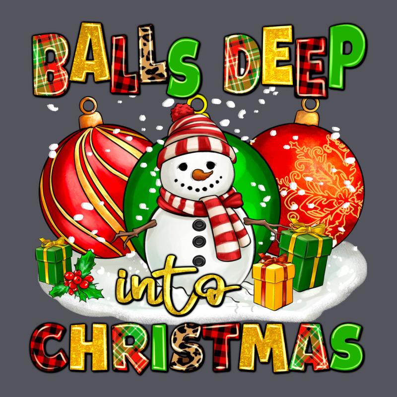 Balls Deep Into Christmas Vintage Hoodie by MaliasSmallBusiness | Teevron