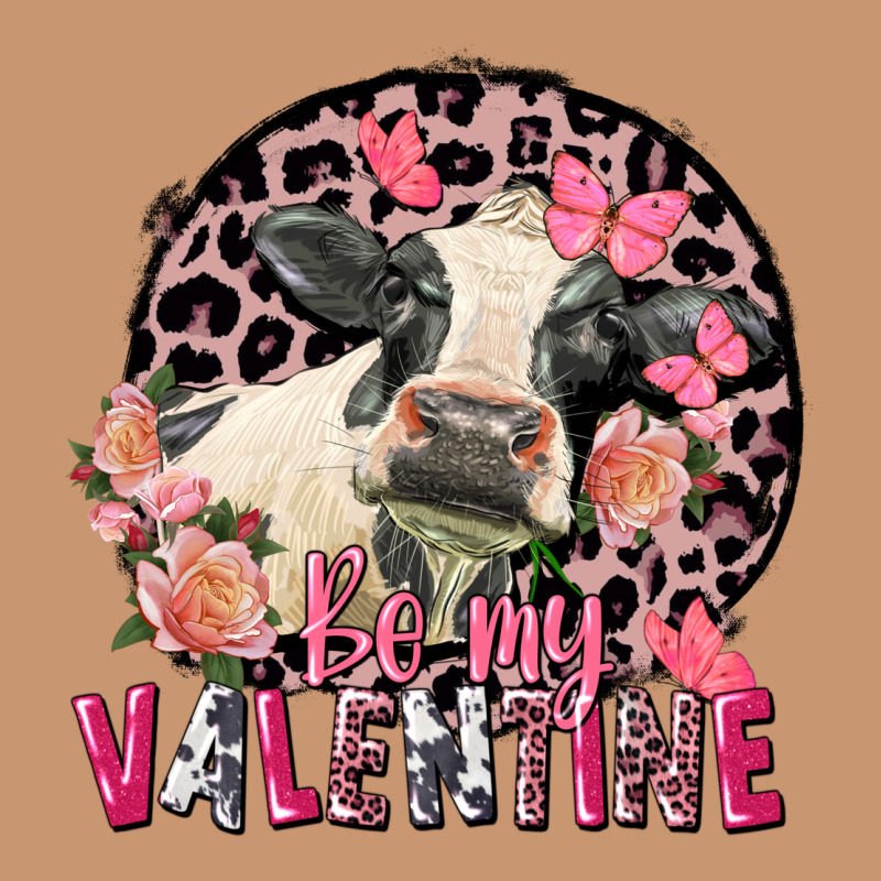 Be My Valentine Holstein Cow Valentine's Day Heavyweight Hoodie by FaDigitalArtStudio | Teevron