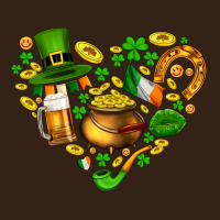 St Patricks Heart Heavy Core Tee | Teevron