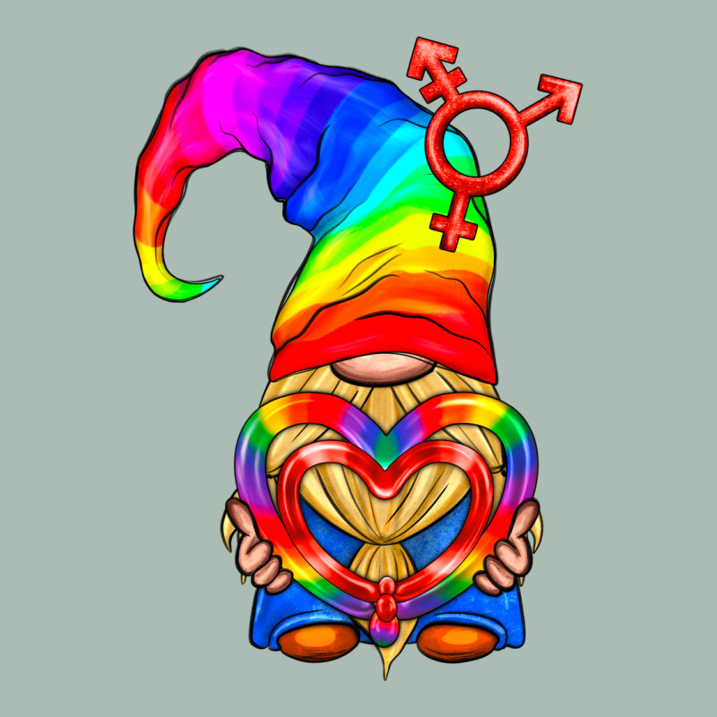 Lgbtq+ Pride Gnome With Heart Balloon Classic Tee by BundleAndBundleShop | Teevron