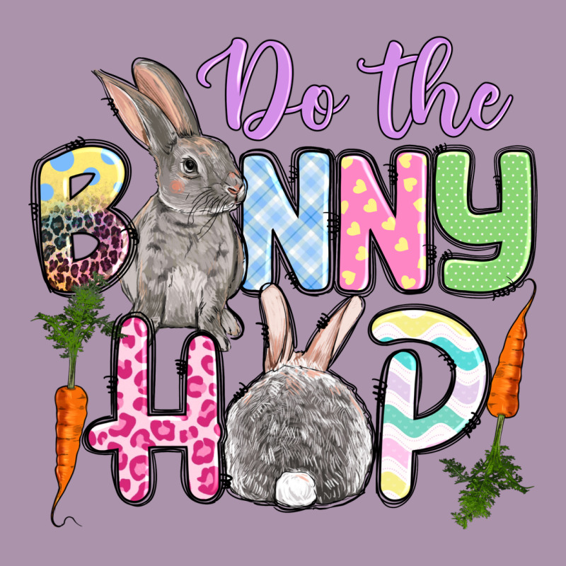 Do The Bunny Hop Easter Heavyweight Hoodie by OliviaCreatesArt | Teevron