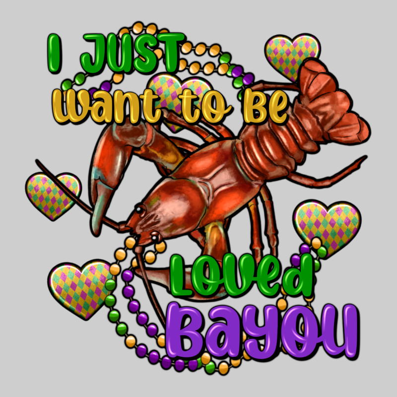 Crawfish I Just Want To Be Loved Bayou Premium Sweatshirt by FaDigitalArtStudio | Teevron