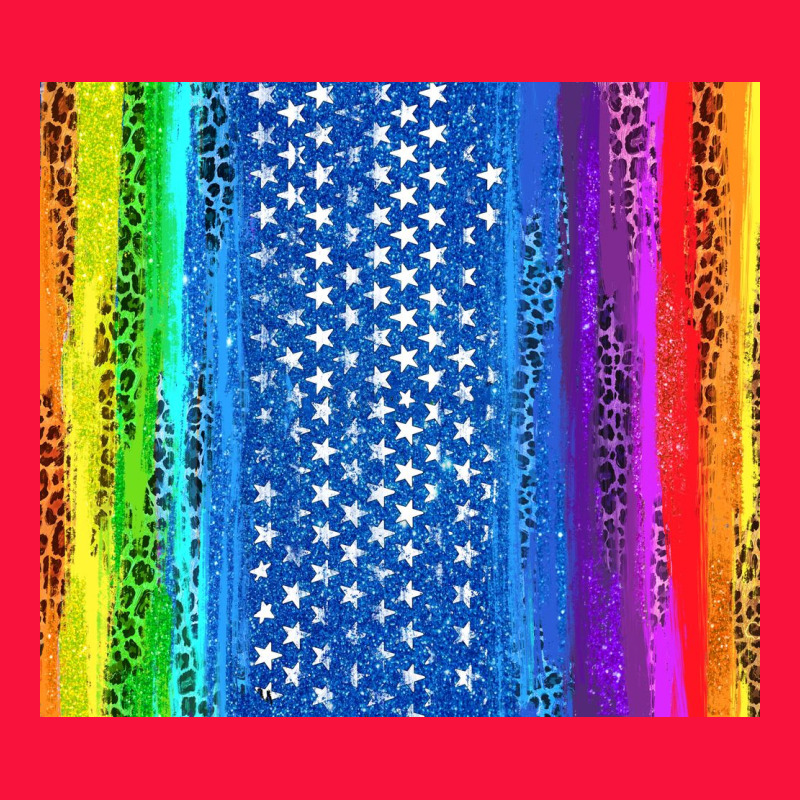 Lgbtq+ Pride American Flag Tumbler Classic Tee by BundleAndBundleShop | Teevron