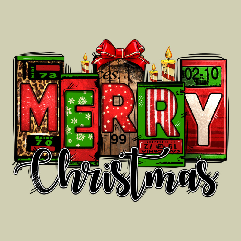 Merry Christmas License Plate Letters Heavy Core Tee by Jasminsmagicworld | Teevron