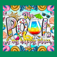 The Pool Is My Happy Place Urban Hoodie | Teevron