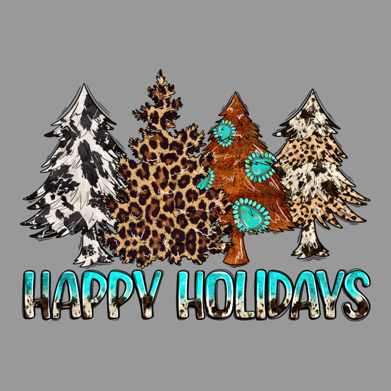 Happy Holidays Trees Vintage Hoodie by MaliasSmallBusiness | Teevron