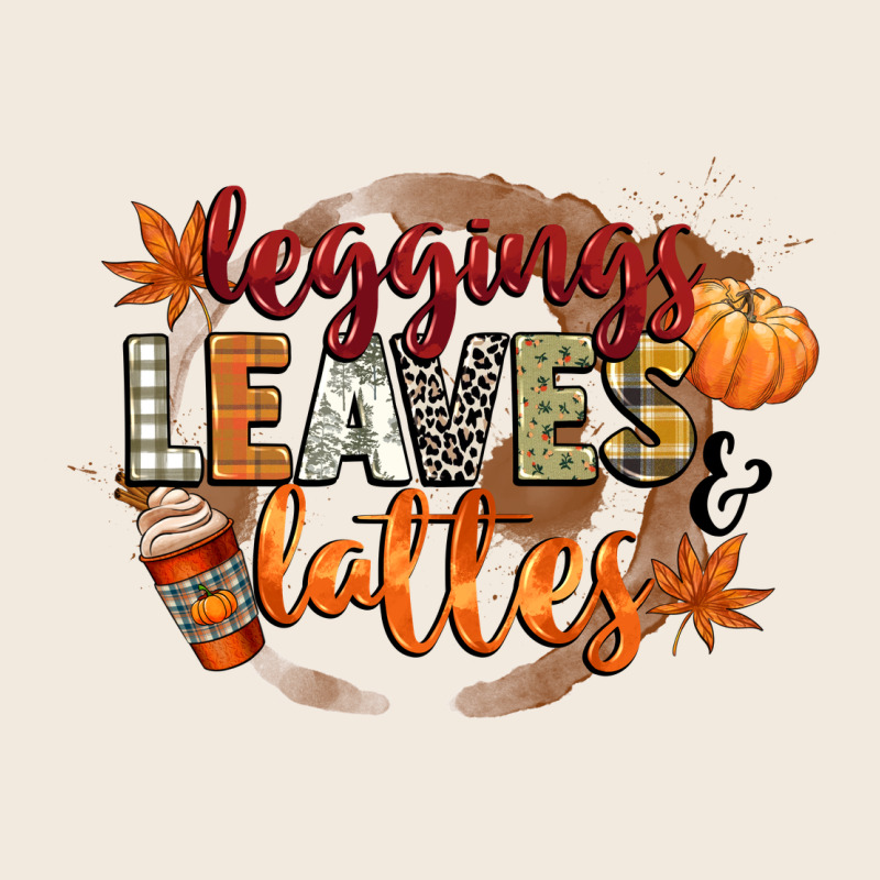 Leaves And Lattes Zipper Hoodie by CowGirlArtShop | Teevron