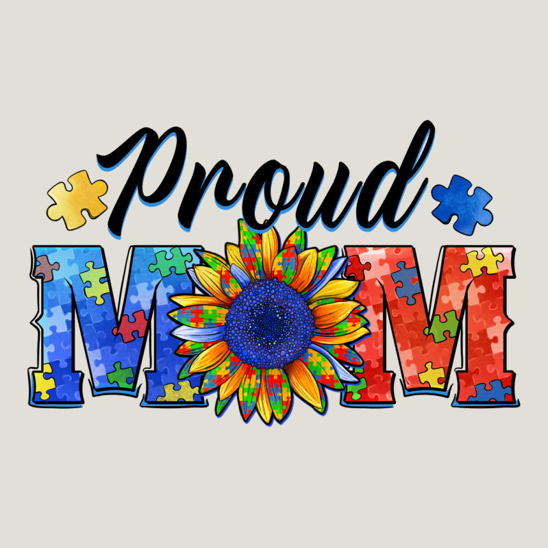 Proud Mom Autism Heavy Core Tee by BarkalooDesign | Teevron