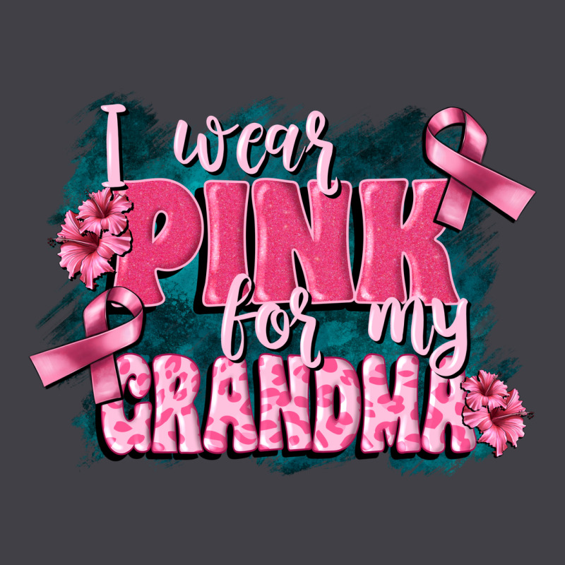 I Wear Pink For My Grandma Heavyweight Hoodie by FaDigitalArtStudio | Teevron