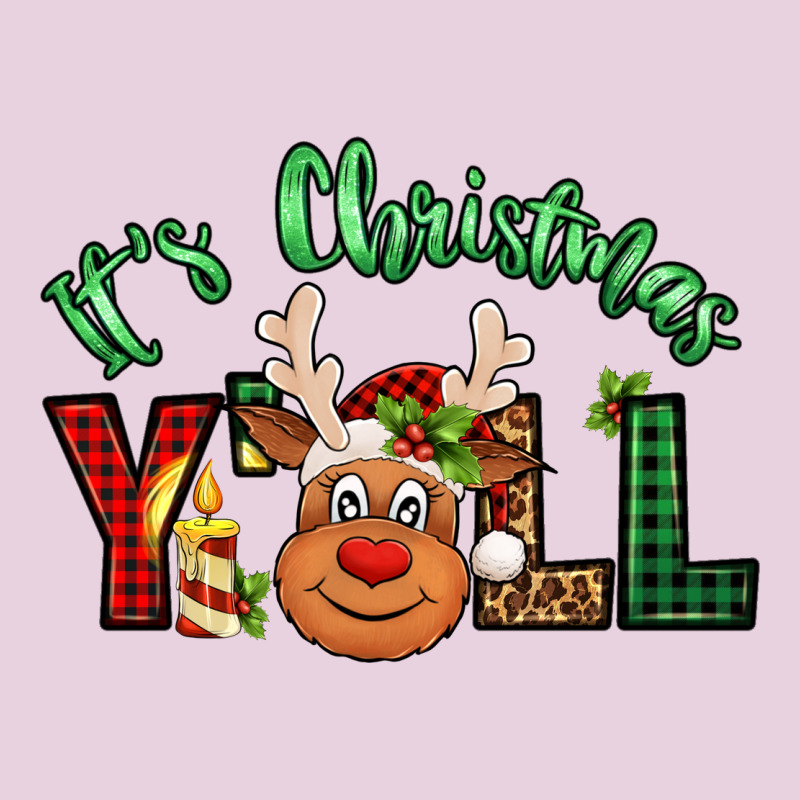 It's Christmas Y'all Reindeer Ladies Tee by Jasminsmagicworld | Teevron