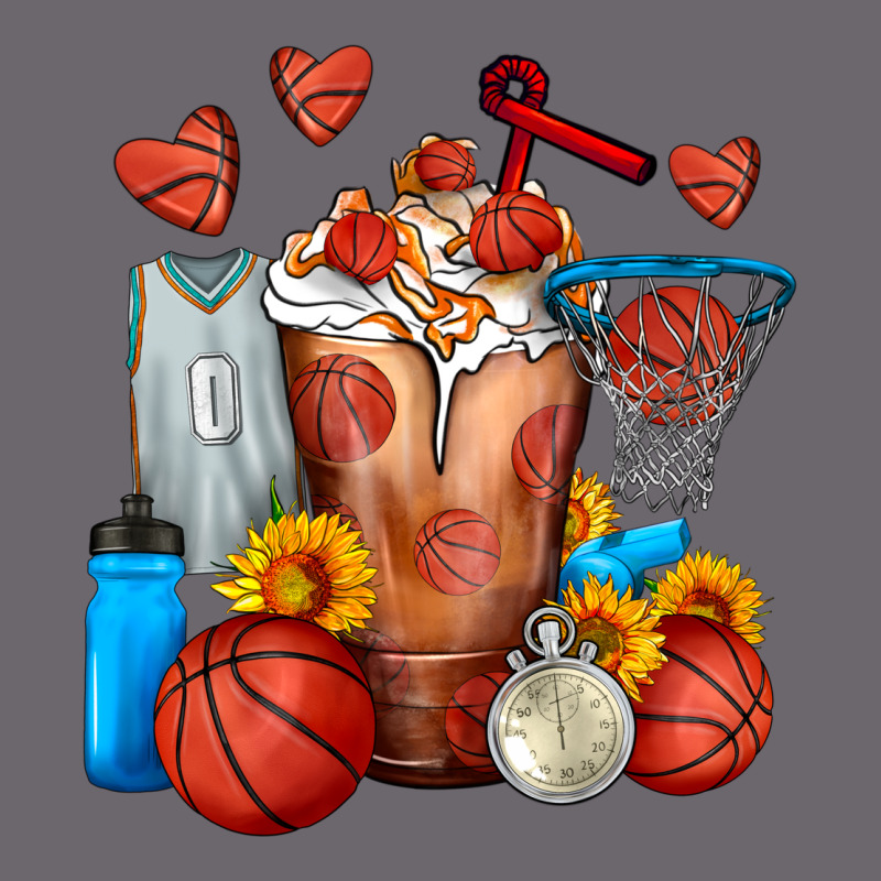 Basketball Sunflower Frappe Premium Sweatshirt by FaDigitalArtStudio | Teevron