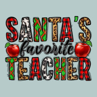 Santa's Favorite Teacher Heavy Core Tee | Teevron