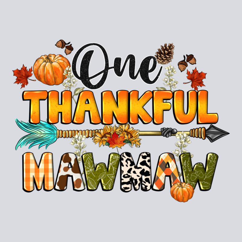One Thankful Mawmaw Zipper Hoodie by CowGirlArtShop | Teevron