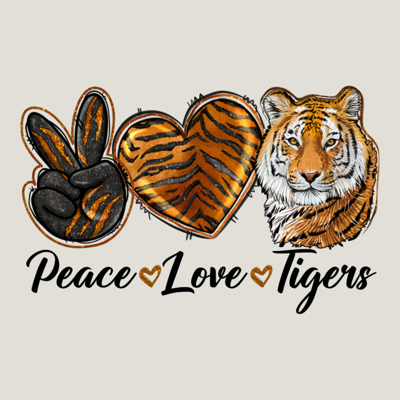 Peace Love Tigers Heavy Core Tee by LillyAllenDesigns | Teevron