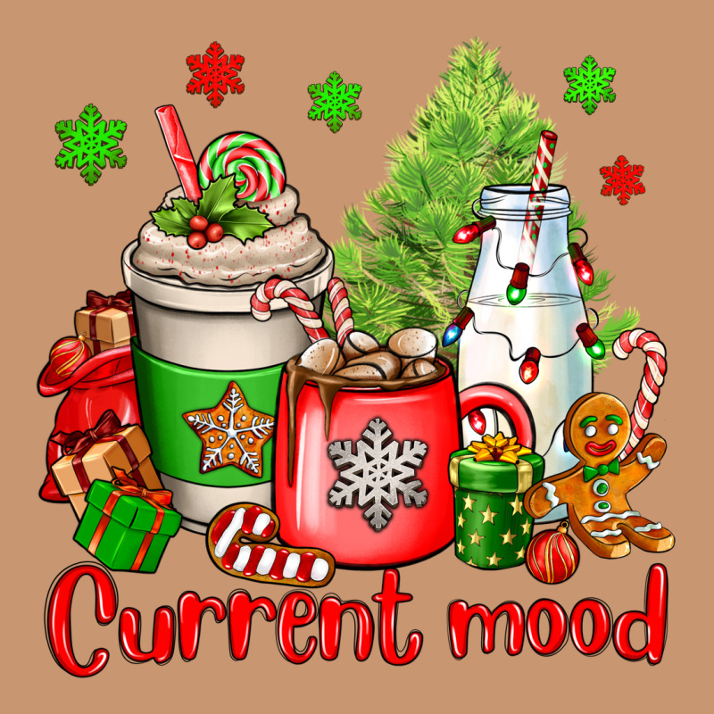 Current Mood Christmas Heavyweight Hoodie by OliviaCreatesArt | Teevron