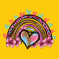 Valentine's Day Rainbow Heart Olivia Premium Hoodie | Teevron