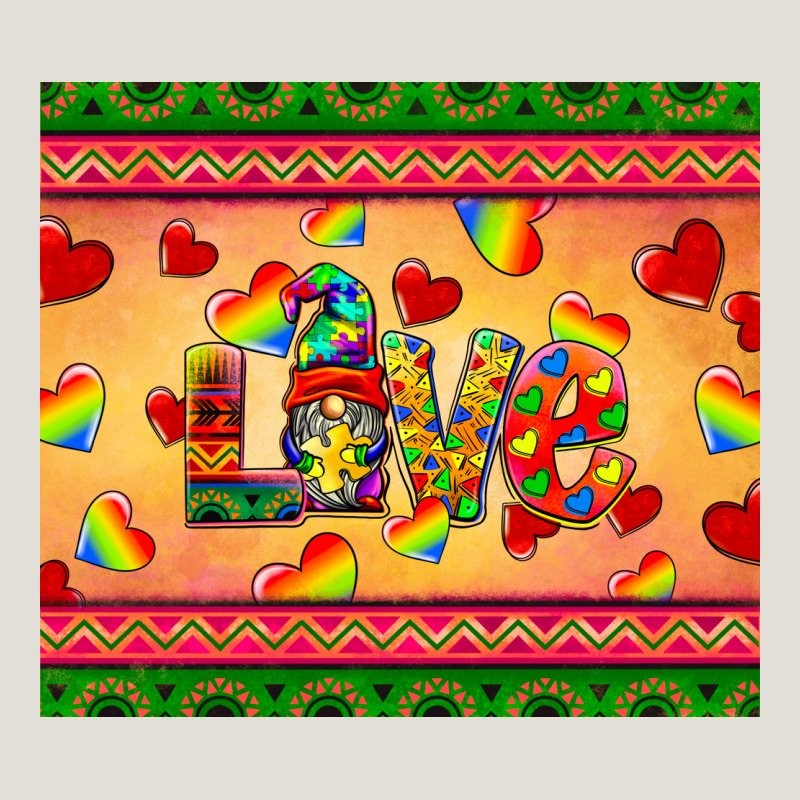 Autism Awareness Love Heavy Core Tee by BarkalooDesign | Teevron