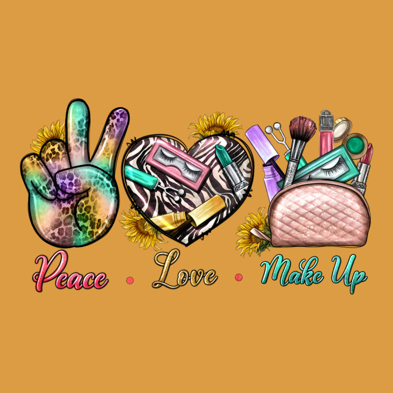 Peace Love Make Up Urban Heavy Tee by BundleAndBundleShop | Teevron