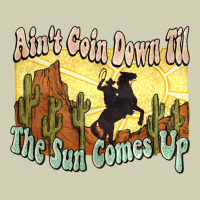 Aint Goin Down Til The Sun Comes Up Cowboy Heavy Core Tee | Teevron