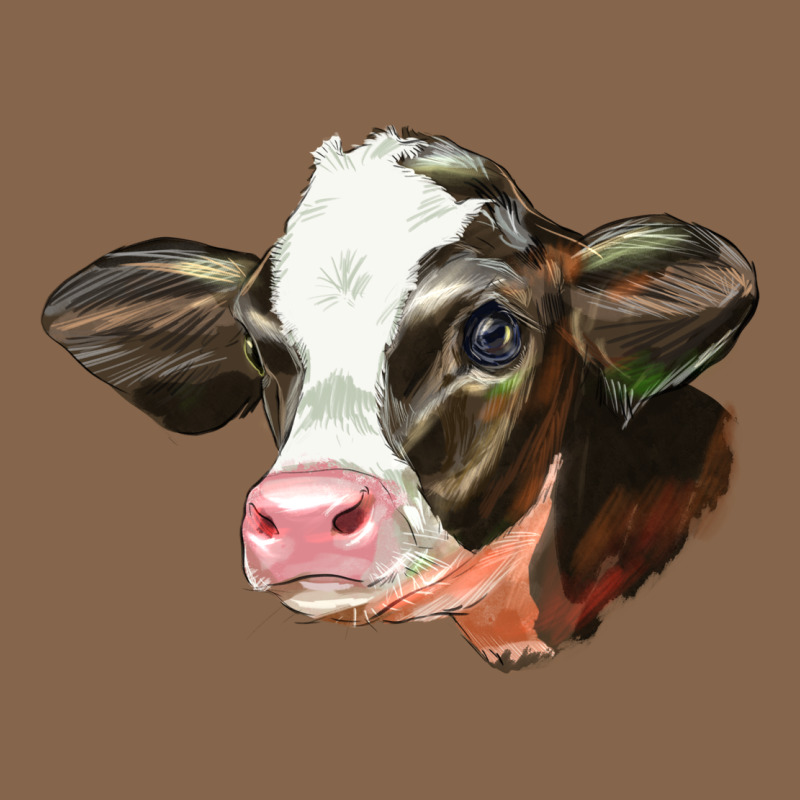 Holstein Calf Face Premium Tee by LillyAllenDesigns | Teevron