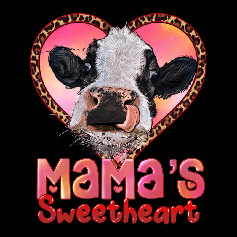 Mamas Sweetheart Baby Cow Long Sleeve Tee by RanaPortraitStore | Teevron