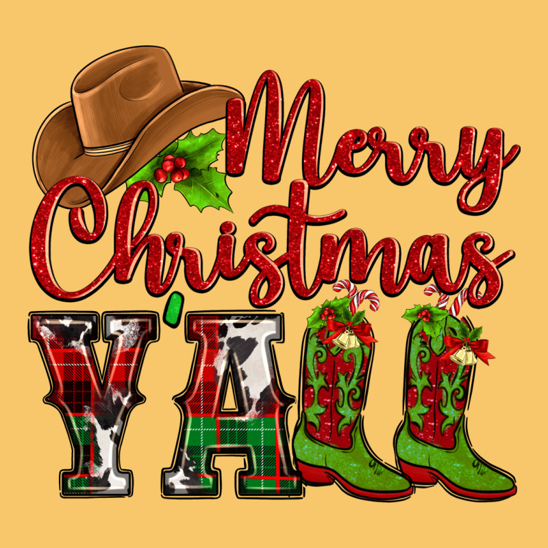 Merry Christmas Y'all Cowboy Vintage Hoodie by MaliasSmallBusiness | Teevron