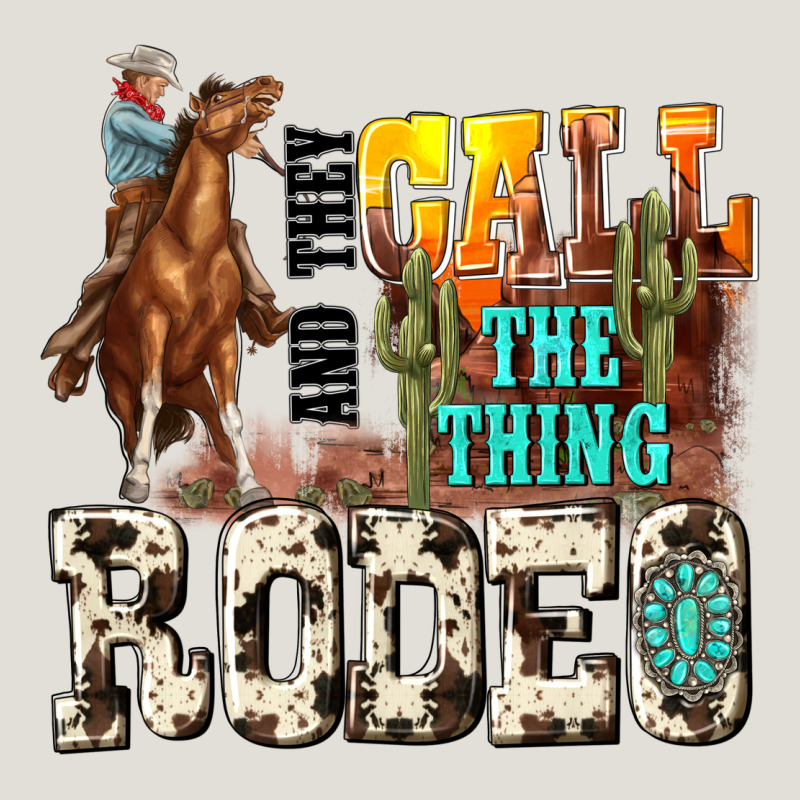 And They Call The Thing Rodeo Heavy Core Tee by NancyCooperArtShop | Teevron