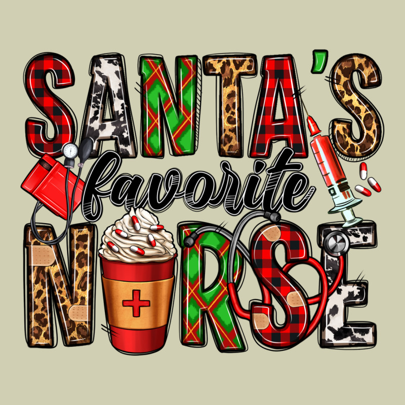 Santa's Favorite Nurse Heavy Core Tee by Jasminsmagicworld | Teevron
