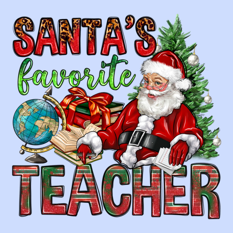 Santa's Favorite Teacher Urban Heavy Tee by BundleAndBundleShop | Teevron