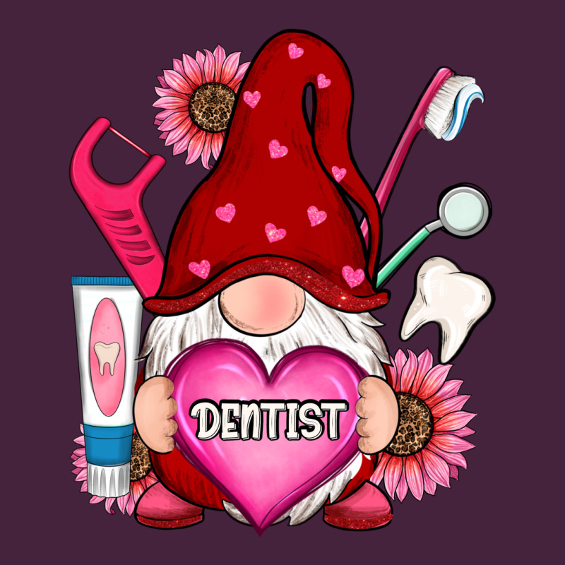 Valentines Day Dentist Gnome Long Sleeve Tee by RanaPortraitStore | Teevron