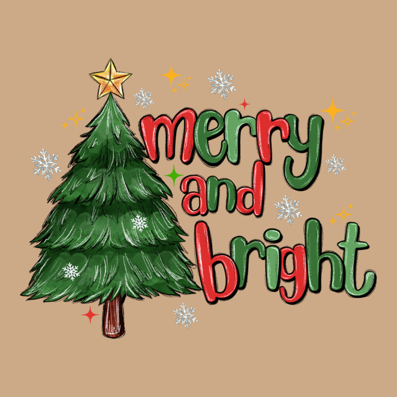 Merry And Bright Vintage Hoodie by MaliasSmallBusiness | Teevron