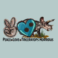 Peace Love Triceratops Horridus Heavy Core Tee | Teevron