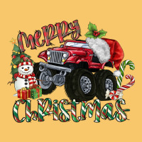 Merry Christmas Monster Truck Vintage Hoodie | Teevron