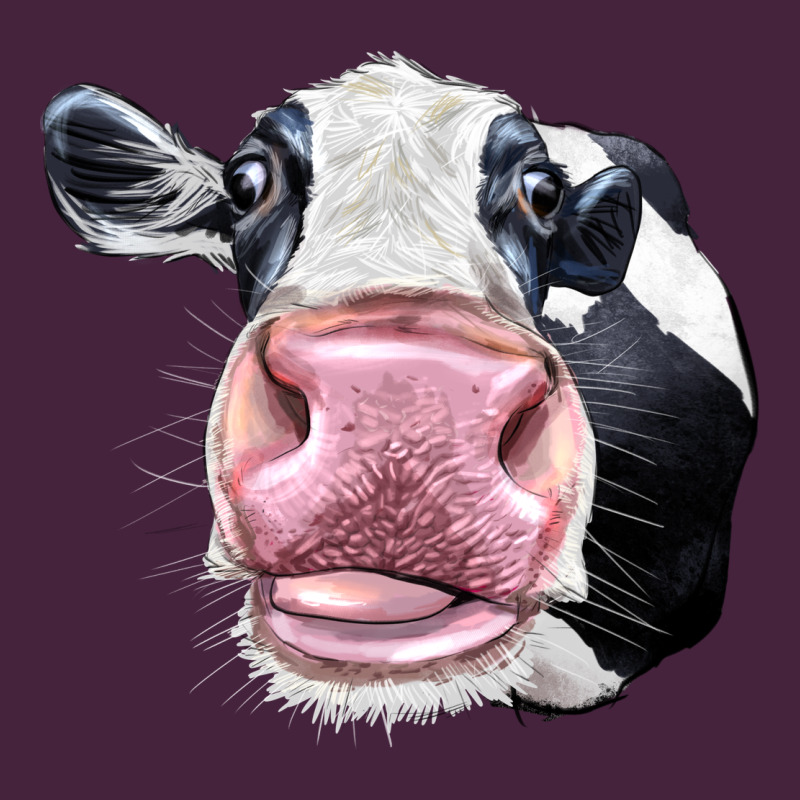 Cute Holstein Face Premium Tee by LillyAllenDesigns | Teevron