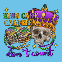 King Cake Calories Don't Count Skull Premium Sweatshirt | Teevron