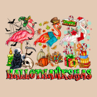 Happy Hallothanksmas Flamingo Urban Hoodie | Teevron