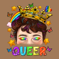 Lgbtq+ Queer Portrait With Crown And Rainbow Classic Tee | Teevron