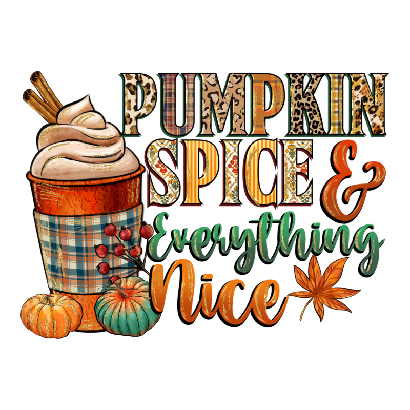 Pumpkin Spice And Everything Nice Zipper Hoodie by CowGirlArtShop | Teevron