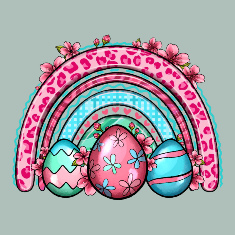 Easter Eggs Rainbow Heavyweight Hoodie by OliviaCreatesArt | Teevron