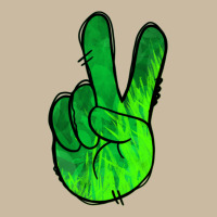 Green Peace Sign Long Sleeve Tee | Teevron