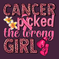 Cancer Picked The Wrong Girl Premium Tee | Teevron