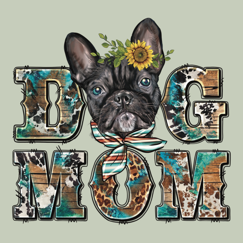 Dog Mom French Bulldog Ladies Tee by BarkalooDesign | Teevron