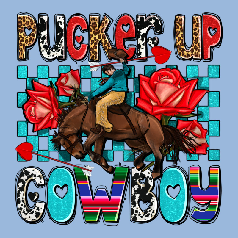 Pucker Up Cowboy Olivia Premium Hoodie by OliviaCreatesArt | Teevron