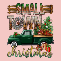 Small Town Christmas With Truck Urban Heavy Tee | Teevron