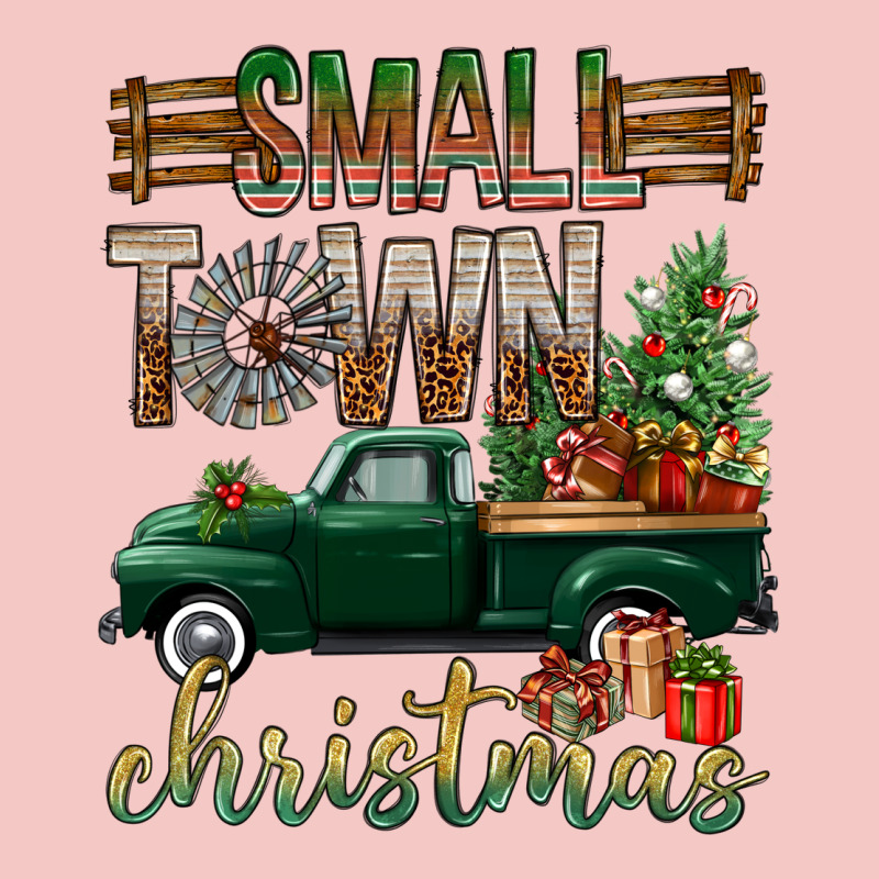 Small Town Christmas With Truck Urban Heavy Tee by BundleAndBundleShop | Teevron