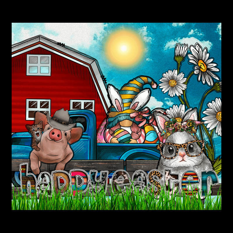 Happy Easter Urban Hoodie by CowhideDigitalArt | Teevron