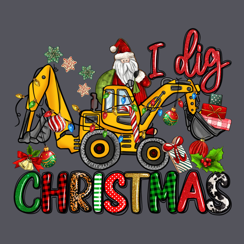 I Dig Christmas Vintage Hoodie by MaliasSmallBusiness | Teevron