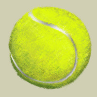 Tennis Bal Heavy Core Tee | Teevron