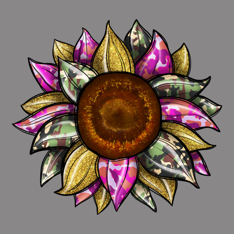 Sunflower Camouflage Vintage Tee by JahusDesignShop | Teevron