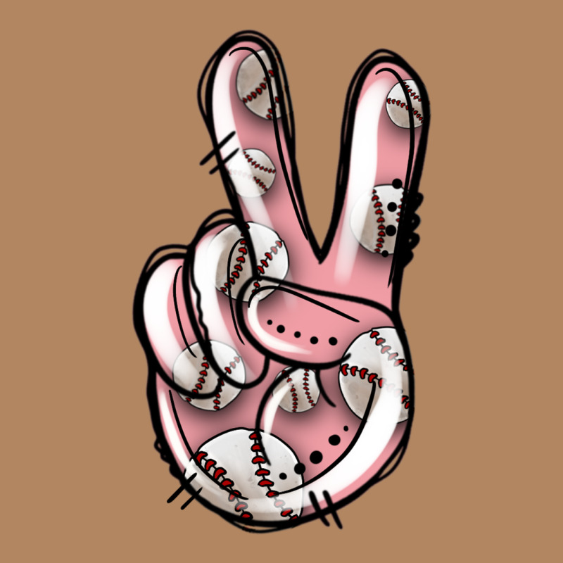 Baseball Peace Sign Long Sleeve Tee by Jasminsmagicworld | Teevron